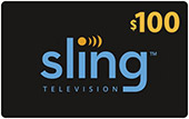 $100 Sling gjafakort - fyrir Sling USA