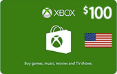 $100 Xbox gift cards - for Xbox USA