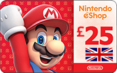 £25 Nintendo eShop gjafakort - fyrir Nintendo eShop USA