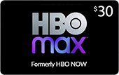 $30 HBO MAX gift card- for HBO MAX USA