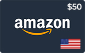 $50 Amazon gift card - for Amazon USA