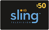 $50 Sling gjafakort - fyrir Sling USA